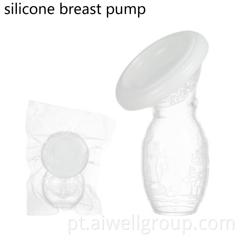 Silicone breastfeeding manual breast Pump